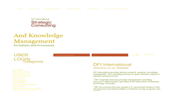 Desktop Screenshot of dfi-intl.com