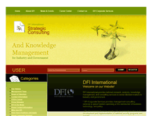 Tablet Screenshot of dfi-intl.com